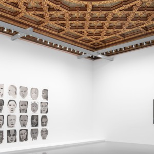 Palazzo Grassi, karya yang tidak diterbitkan dalam pameran pribadi Marlene Dumas di Venesia