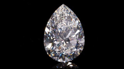 Diamonds: the largest gem ever to appear at auction, estimate 20-30 million dollars