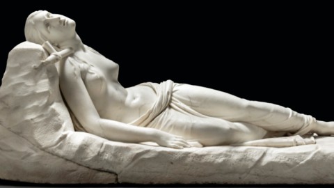 Antonio Canova: Magdalena mincinoasă redescoperită, la licitație în iulie la Christie's Londra