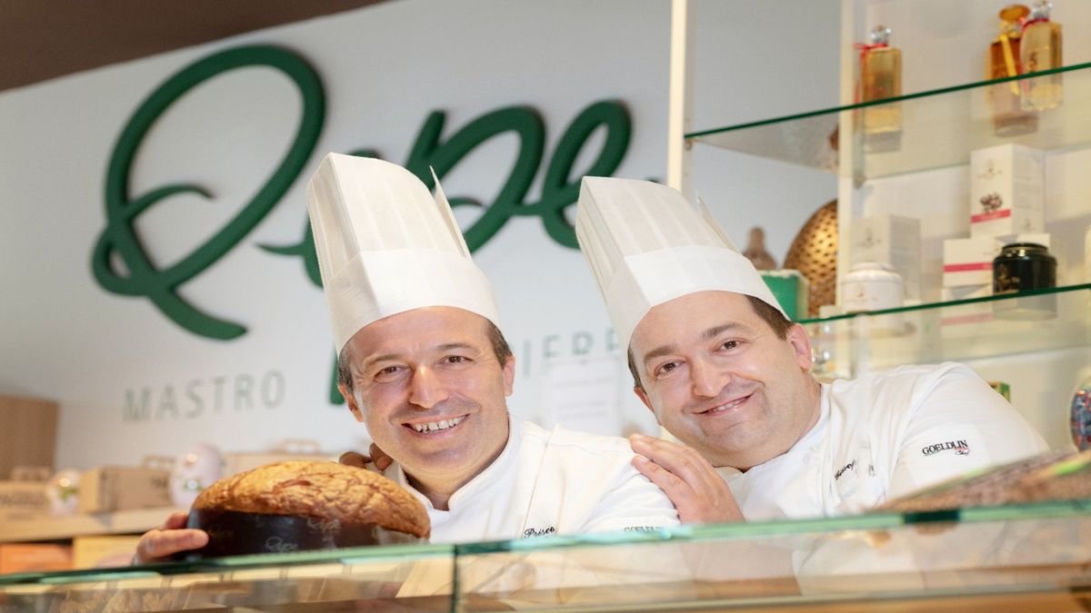 The Pepe brothers master pastry chefs in Sant'Egidio di Monte Albino