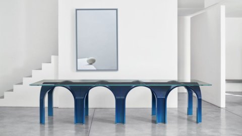 Design Italia, le nozze tra architettura e artigianato nel tavolo Laguna di Antonio De Marco
