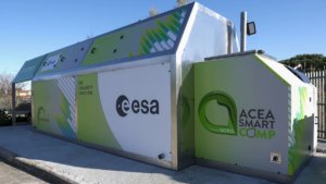 Lo SmartComp installato da Acea presso il centro ESA-ESRIN di Frascati