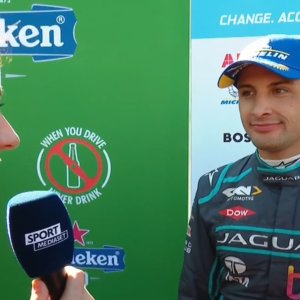 Formula E, a Roma doppietta della Jaguar con Evans