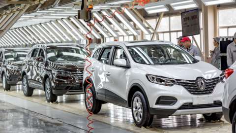 Renault: fabbrica
