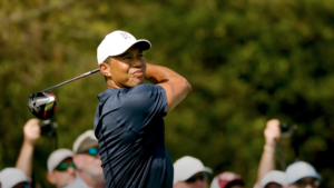 Il golfista di fama mondiale Tiger Woods