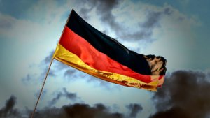 Bandiera tedesca simbolo della Germania