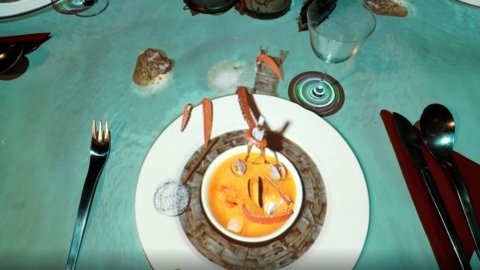 At the table with augmented reality: the first multi-sensory restaurant in Italy at Aleph