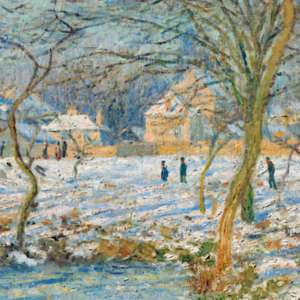 Claude Monet, il capolavoro “La Mare, effet de neige” in asta live da Christie’s