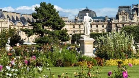 عيد الفصح وعيد الفصح الاثنين في باريس ، قم بزيارة حديقة التويلري Jardin des Tuileries