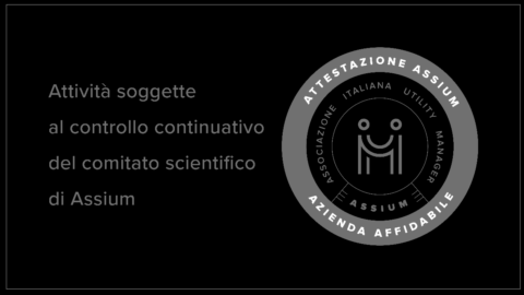 Assium certifica Utilità (Gruppo Metano Nord), fornitore di energia elettrica e gas per aziende