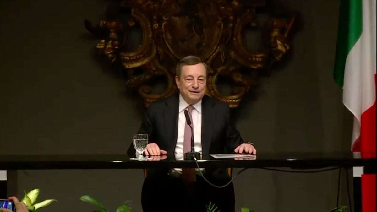 Il Premier Mario Draghi a Washington