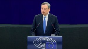 Intervento del Presidente Mario Draghi al Parlamento Europeo