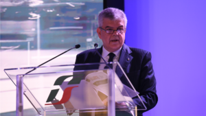 Luigi Ferraris alla presentazione del Piano industriale di Fs