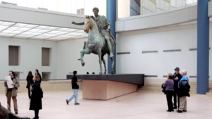 Notte dei Musei a Roma: esedra Marco Aurelio ai musei Capitolini