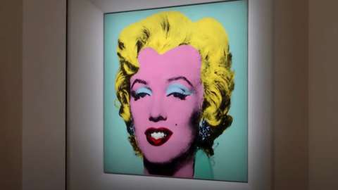 Rekam Lelang untuk Potret Marilyn Monroe karya Andy Warhol: Terjual seharga $195 Juta