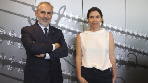 Stefano Donnarumma (ad) e Valentina Bosetti (presidente) di Terna