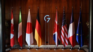 G7 bandiere
