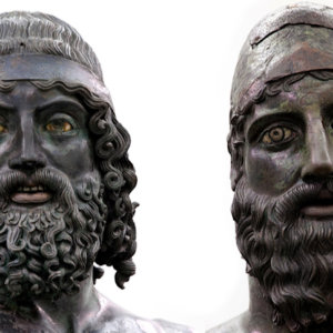 Os Bronzes de Riace, descobertos há 50 anos, iniciaram uma viagem ao redor do mundo. Roma celebra sua descoberta