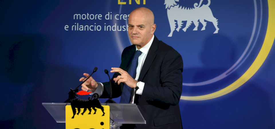 Eni, l'Ad Claudio Descalzi