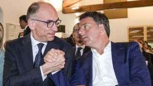 Enrico Letta e Matteo Renzi