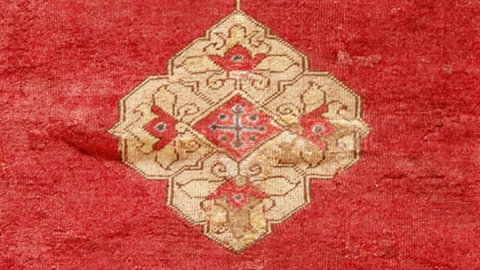 佛罗伦萨国际古董双年展 (BIAF) 上的 Ushak“Tintoretto”地毯，Mirco Cattai 画廊