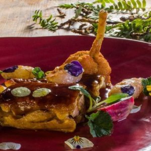 Resep Chef Nico Atrigna: ayam panggang dengan angsa Peru (yang bukan burung)