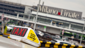 Taxi all'aeroporto di Milano Linate