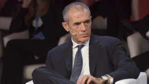 Candidatura Carlo Cottarelli con Pd e Più Europa