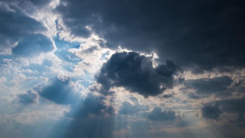 天気、太陽、雲