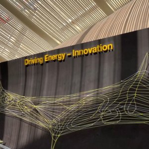 Terna membawa "Driving Energy", karya yang dipamerkan di Expo 2022 Dubai ke Rimini 2020 Meeting