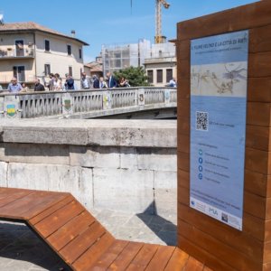 Acea : les premiers totems multimédias pour raconter le monde de l'eau inaugurés à Rieti