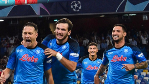 Napoli sempre più in fuga e passo falso del Milan, che oggi può essere avvicinato da Atalanta, Inter e Roma