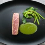 La ricetta dello chef Luigi Pomata una ventresca di tonno come ponte fra Carloforte e il Giappone