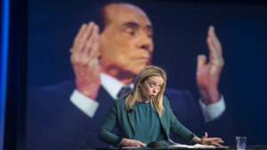 Silvio Berlusconi e Giorgia Meloni