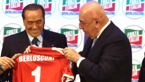 Silvio Berlusconi e Adriano Galliani