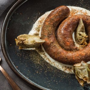 Recycling-Küche: Das Rezept von Küchenchef Matteo Militello für Wurst mit Rinderabfällen