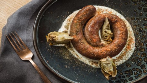 Recycling-Küche: Das Rezept von Küchenchef Matteo Militello für Wurst mit Rinderabfällen