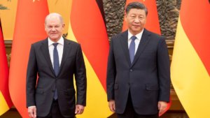 Il cancelliere Olaf Scholz incontra Xi Jinping