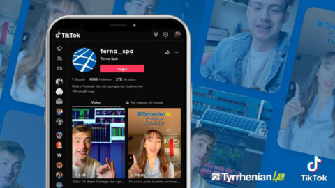 Terna débarque sur TikTok avec un profil dédié aux jeunes