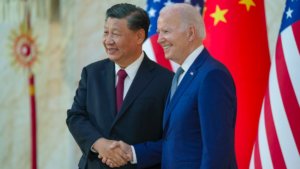 Biden e Xi Jinping a Bali