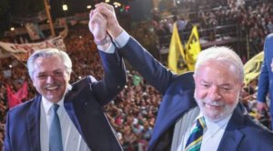 Lula presidente Brasile e Fernandez presidente Argentina