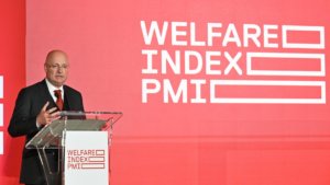 Giancarlo Fancel Ceo di Generali Italia alla presentazione del Welfare Index Pmi 2022