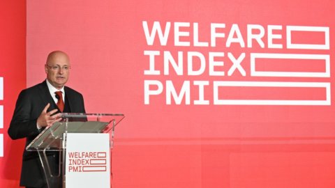 Giancarlo Fancel Ceo di Generali Italia alla presentazione del Welfare Index Pmi 2022