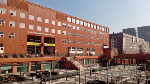 Esterno dell'Università di Milano Bicocca