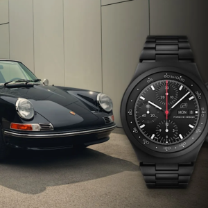 Porsche Design merayakan Hari Jadi ke-50: 911 S 2.4 Targa Unique 1972 dan "arloji" baru di lelang Sotheby