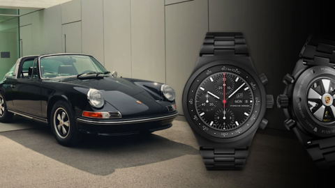 Porsche Design celebra il 50° Anniversario: la 911 S 2.4 Targa Unique 1972 e un nuovo “segnatempo” in asta da Sotheby’s
