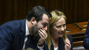 Matteo Salvini e Giorgia Meloni