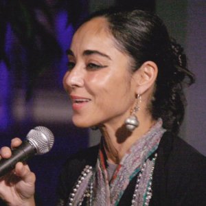 Iranische Frauen: Der bemalte Schleier der im New Yorker Exil lebenden Künstlerin Shirin Neshat ist ihr Banner