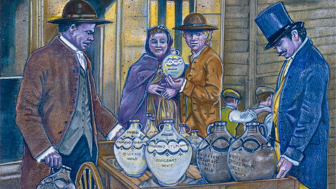 The story of Commeraw, the potter who participated in the freedom of the black community of New York