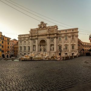 Roma tal y como era durante el confinamiento: una exposición organizada por Webuild para potenciar el silencio y la belleza